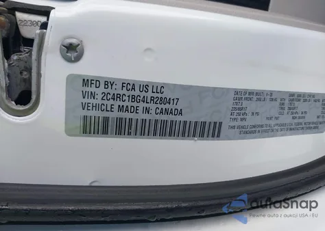 2020 Chrysler Pacifica Touring L from USA, damaged, VIN 2C4RC1BG4LR280417